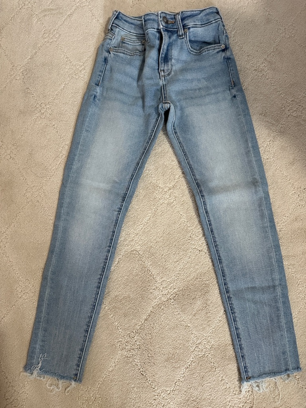 Zara Light Blue Skinny Jeans